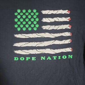 Black Dope Nation Graphic T-Shirt